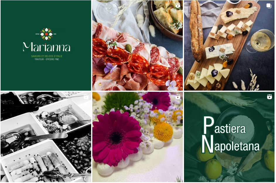 Marianna, saveurs et délices d'Italie sur Instagram