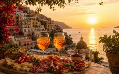 Boissons et cocktails italiens de l’été